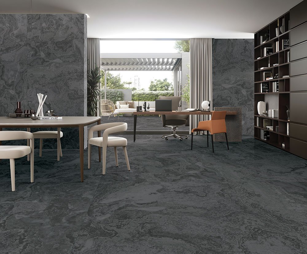 Savoy Nero Noir Tile